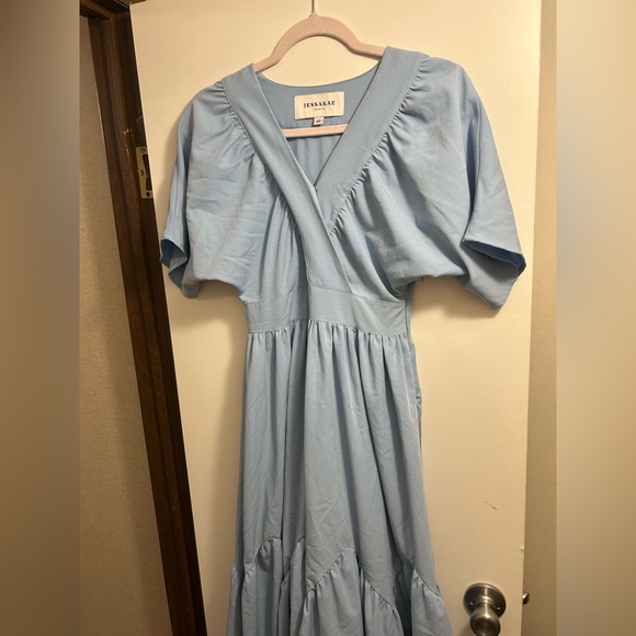 JessaKae Dresses & Skirts - JESSEKAE Light Blue Maxi Dress